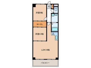 サンマリン舞子の物件間取画像